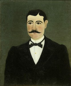 Porträt von Frumence Biche in Zivilkleidung, ca. 1891 von Henri Julien Félix Rousseau