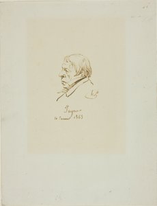 Jean Auguste Dominique Ingres von Henri Lehmann