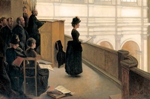 Die Probe auf der Chorempore von Henri Lerolle