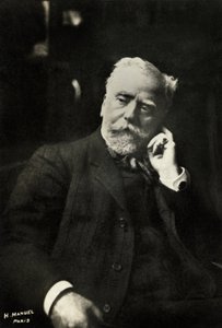Porträt des französischen Malers Leon Augustin Lhermitte