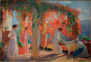 La pergola à Marquayrol von Henri Martin