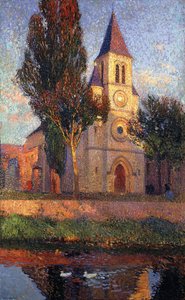 Die Kirche in Labastide du Vert