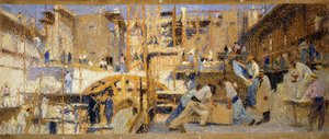 Die Arbeiter; Le Travail, 1914