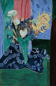 Arums, Iris und Mimosen von Henri Matisse