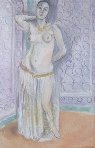 Blaue Odaliske oder Die weiße Sklavin von Henri Matisse
