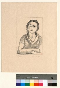 Büste eines jungen Mädchens, die Arme verschränkt von Henri Matisse