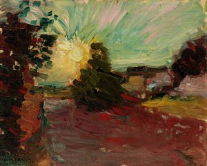 Sonnenuntergang auf Korsika