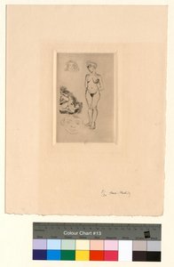 Zwei Akte, zwei Kinderköpfe von Henri Matisse