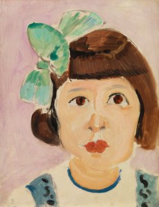Kopf eines jungen Mädchens (Tête de fillette) von Henri Matisse
