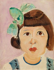 Kopf eines jungen Mädchens (Tête de fillette) von Henri Matisse