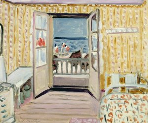 Innenraum, 14. Juli, Etretat von Henri Matisse