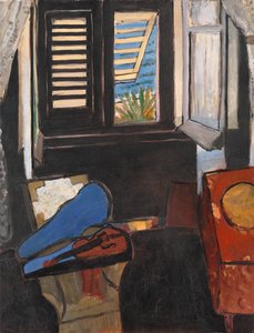 Innenraum mit einer Geige von Henri Matisse