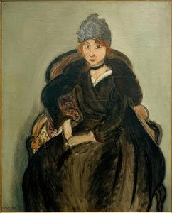Marguerite mit der blauen Haube von Henri Matisse