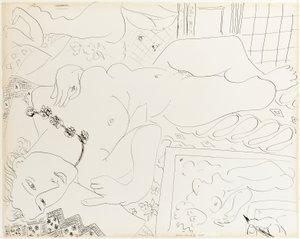 Akt im Atelier von Henri Matisse