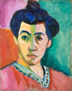 Porträt von Madame Matisse. Die grüne Linie von Henri Matisse