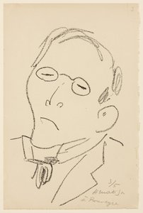 Porträt von Paul Léautaud von Henri Matisse