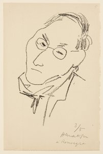 Porträt von Paul Léautaud von Henri Matisse