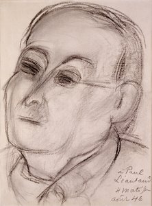 Porträt von Paul Leautaud (1872-1956) von Henri Matisse