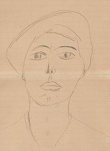 Porträt einer Frau (Olga Meerson) von Henri Matisse
