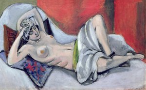 Liegender Akt mit Draperie, ca. 1923-24 von Henri Matisse