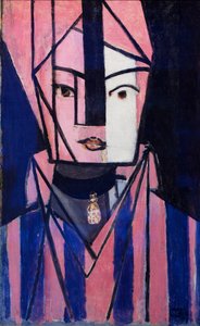 Weißer und rosa Kopf, Herbst 1914 von Henri Matisse