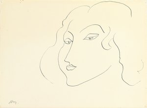 Frauenkopf von Henri Matisse