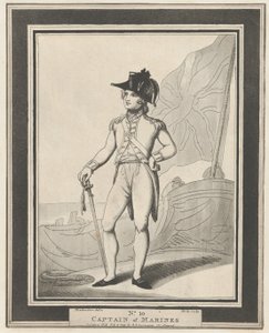 Nr. 10: Kapitän der Marines, 15. Februar 1799 von Henri Merke