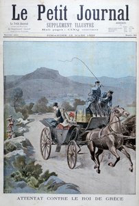 Versuchter Angriff auf den König von Griechenland, 1898 von Henri Meyer