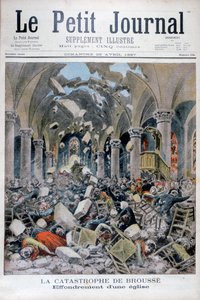 Einsturz einer Kirche, Brousse, Frankreich, 1897 von Henri Meyer