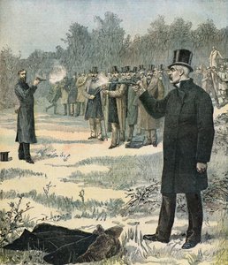 Duell zwischen Georges Clemenceau und Paul Deroulede