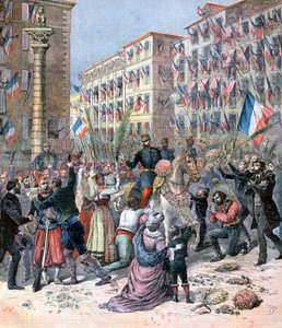 Einzug der Franzosen in Mailand, 8. Juni 1859