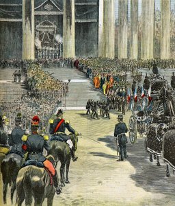 Die Beerdigung von Marschall Mac Mahon von Henri Meyer