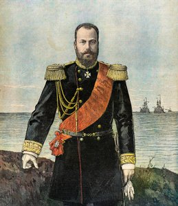 Porträt von Großfürst Alexis Alexandrowitsch von Russland