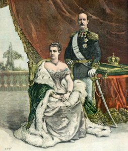 Porträt von König Georg I. von Griechenland von Henri Meyer