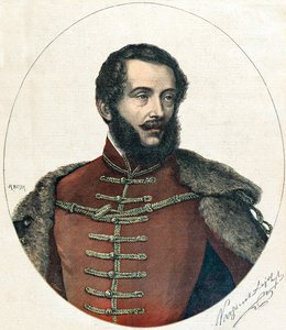 Porträt von Lajos Kossuth von Henri Meyer