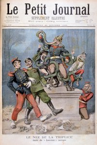 Die Verbündeten Nase, nach Laokoon, 1896