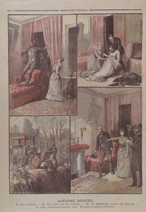 Das Gouffe-Mysterium, Illustrationen aus 