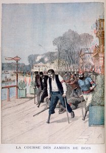Das Rennen der Holzbeine, 1895 von Henri Meyer
