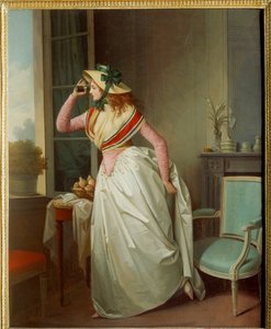 Frau im Auge Gem lde von Henri Nicolas van Gorp 1756 1819 19