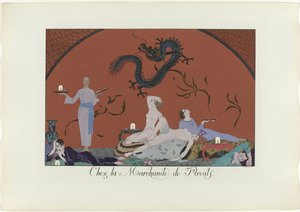 Le Bonheur du Jour ou Les Graces à la Mode: Bei der Mohnhändlerin