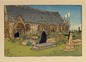 Friedhof und Kirche von Perros-Guirec