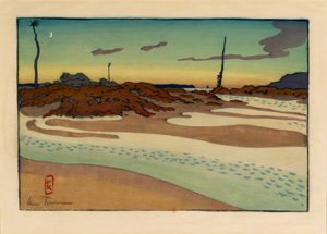 Die Bojen; der Mund, Chéruette und der Esel (Saint-Briac) von Henri Rivière