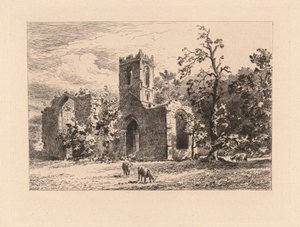 Mount-Grace Abbey von Henri Toussaint