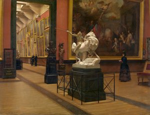 Das Innere des alten Museums von Henri Van Dyck