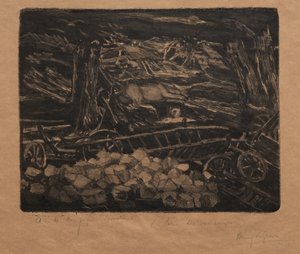 Die Weinlese!: Ort der Verwüstung, 1894 von Henri de Groux