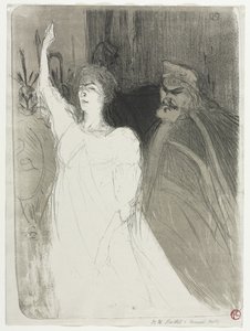 Ein fürstliches Idyll, Clara Ward von Henri de Toulouse-Lautrec