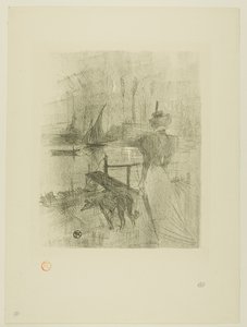 Adieu von Henri de Toulouse-Lautrec