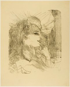Anna Held, aus Treize Lithographies von Henri de Toulouse-Lautrec