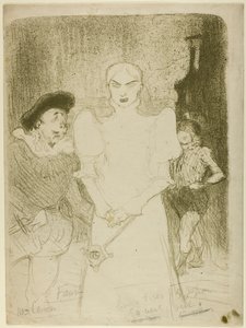 In der Oper: Madame Caron in Faust von Henri de Toulouse-Lautrec