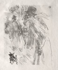 Am Fuß des Sinai: Die polnischen Juden, Karlsbad von Henri de Toulouse-Lautrec